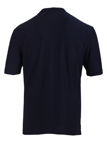 League UV Korumalı Performans Polo Yaka T-shirt - Lacivert - Stafu Pro Series