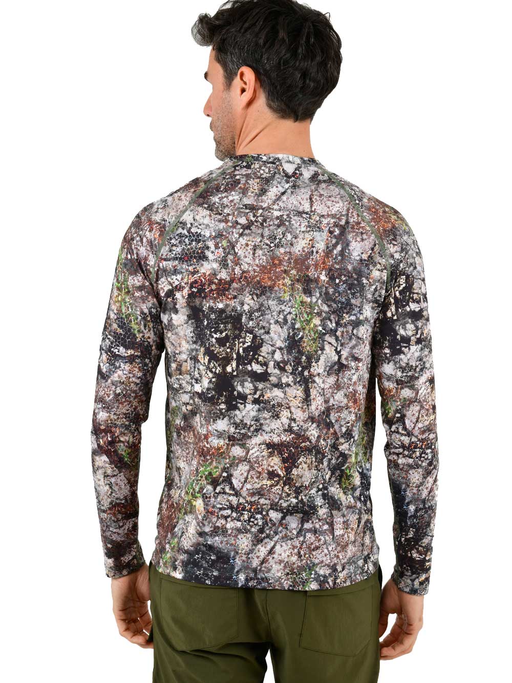 Orlok Yuvarlak Yaka UV Korumali T-Shirt -  Altai Camo