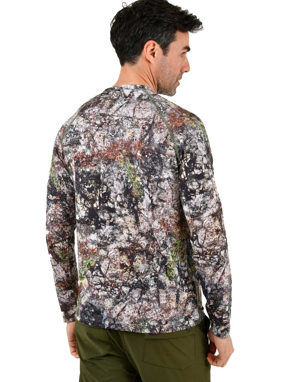 Orlok Yuvarlak Yaka UV Korumali T-Shirt -  Altai Camo