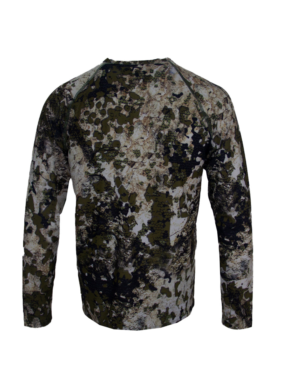 Orlok Round Neck UV Protection T-Shirt - Birch Camo