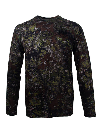 Orlok Round Neck UV Protection T-Shirt - Bushman Camo