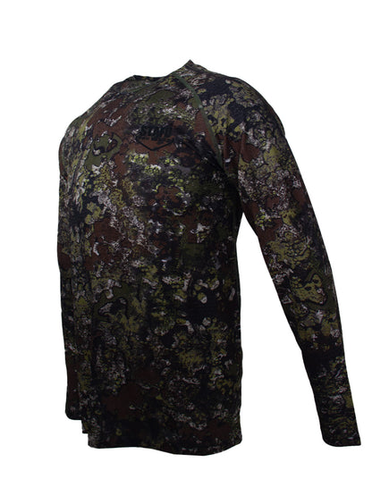 Orlok Round Neck UV Protection T-Shirt - Bushman Camo
