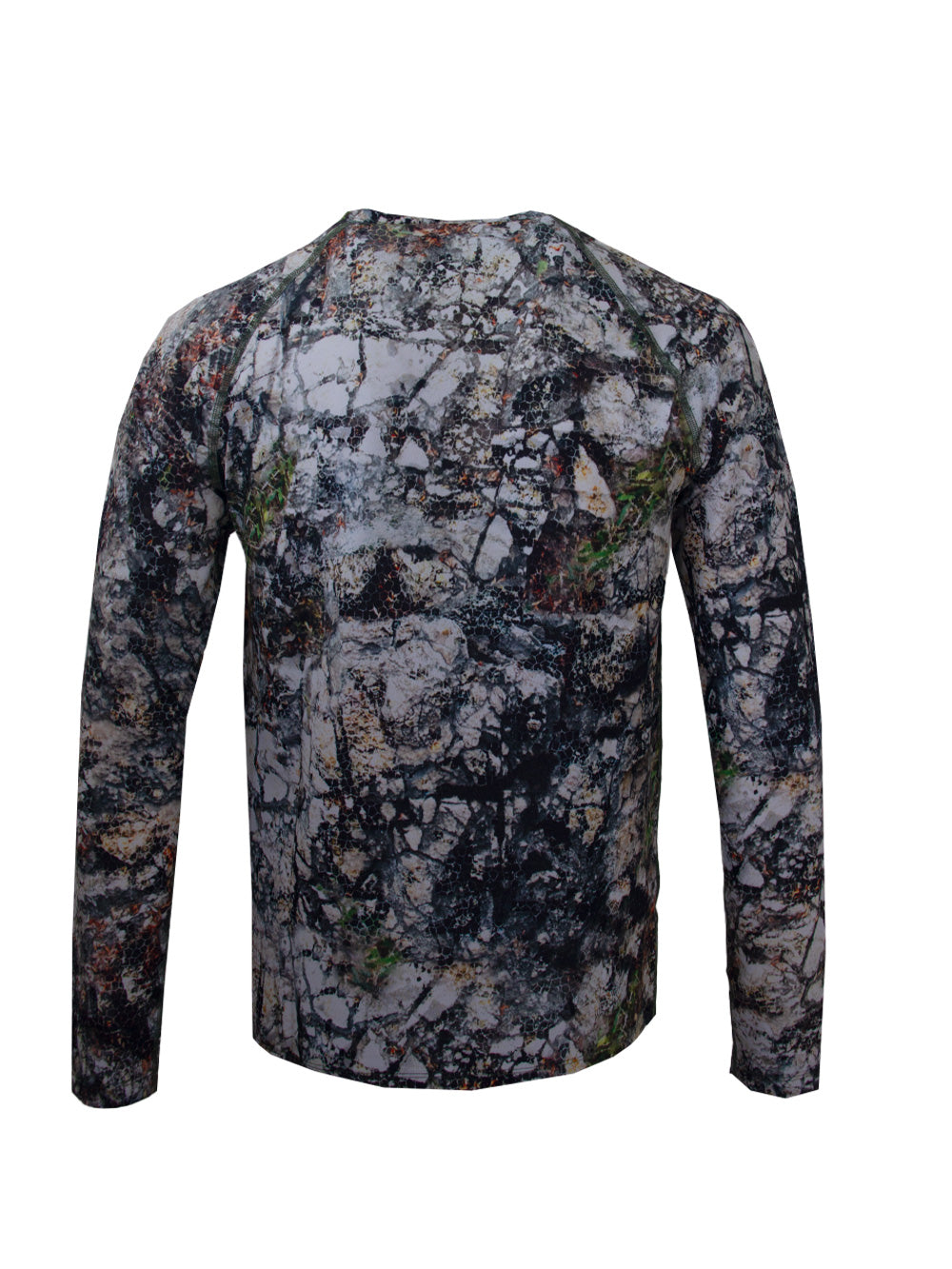 Orlok Round Neck UV Protection T-Shirt - Siberian Camo