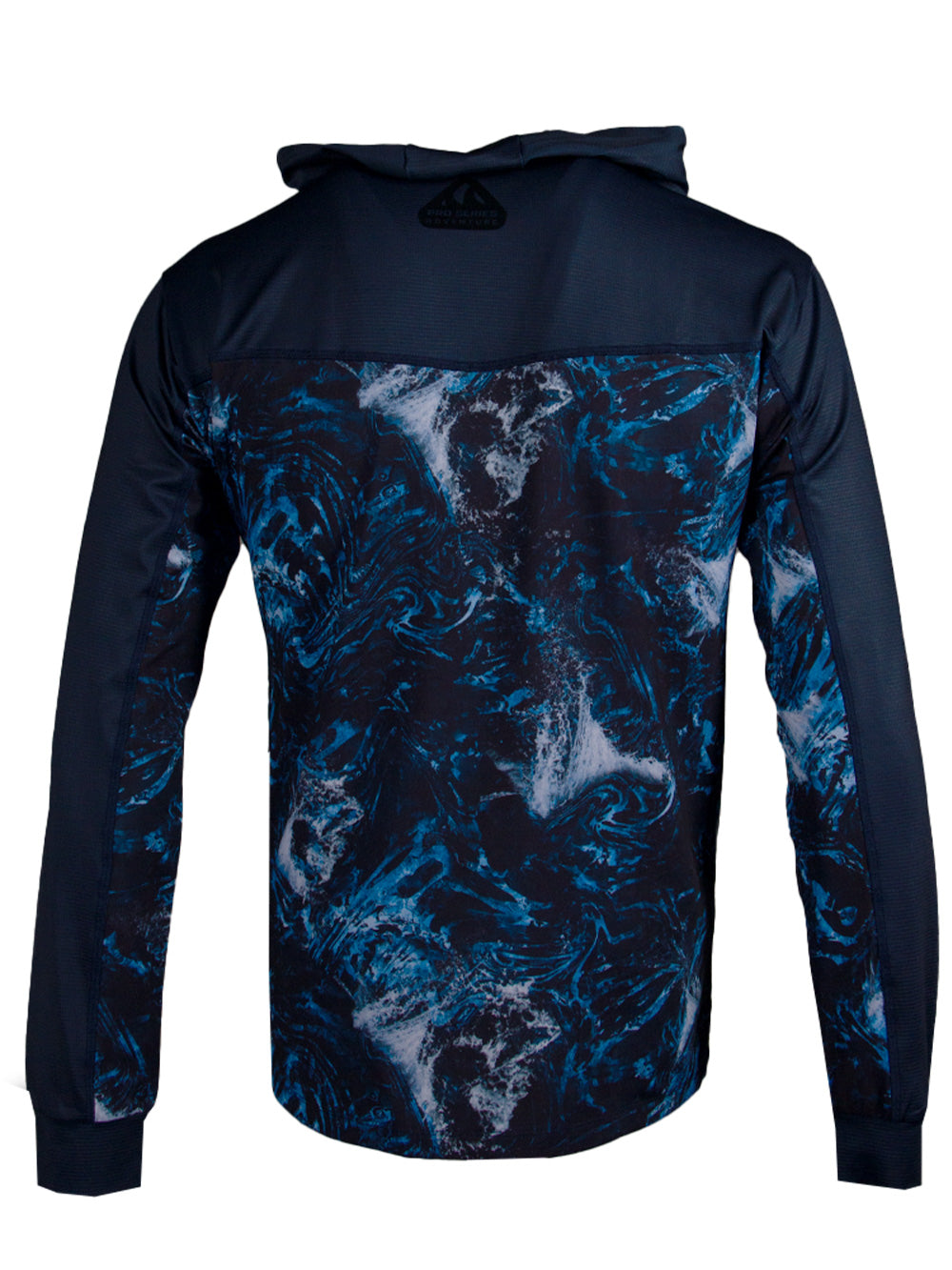 Outrigger Hooded UV Protection Performance T-Shirt - Dark Storm