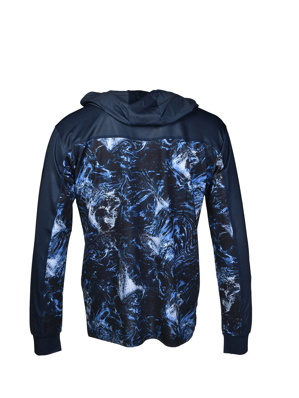 Outrigger Hooded UV Protection Performance T-Shirt - Dark Storm