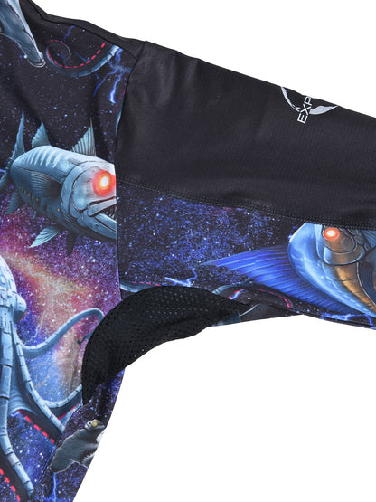 Outrigger Kapüşonlu UV Korumalı Performans T-Shirt - Droid