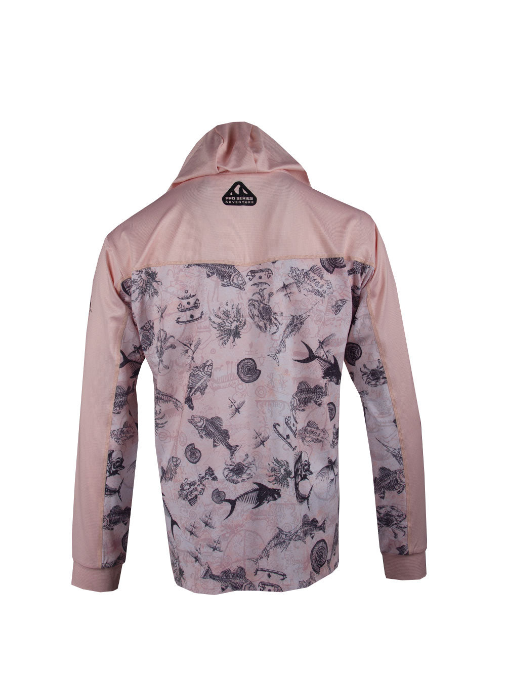 Outrigger Kapüşonlu UV Korumalı Performans T-Shirt - Paleo Salmon - Stafu Pro Series