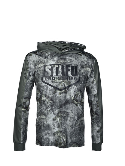 Outrigger Kapüşonlu UV Korumalı Performans T-Shirt - Predator Green