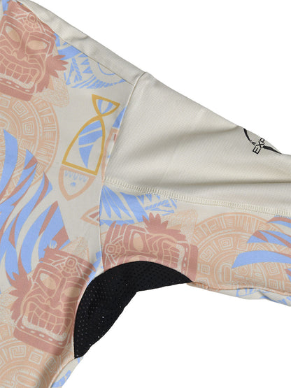 Outrigger Kapüşonlu UV Korumalı Performans T-Shirt - Samoa Yellow