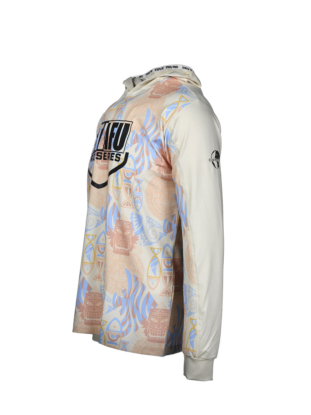 Outrigger Kapüşonlu UV Korumalı Performans T-Shirt - Samoa Yellow