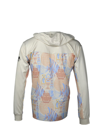 Outrigger Kapüşonlu UV Korumalı Performans T-Shirt - Samoa Yellow