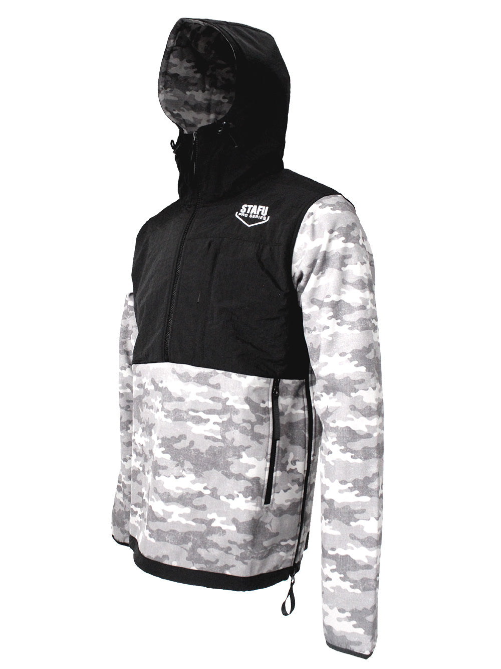 Peak SoftShell Anorak - Camo Gray 