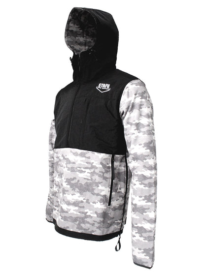 Peak SoftShell Anorak - Camo Gray 