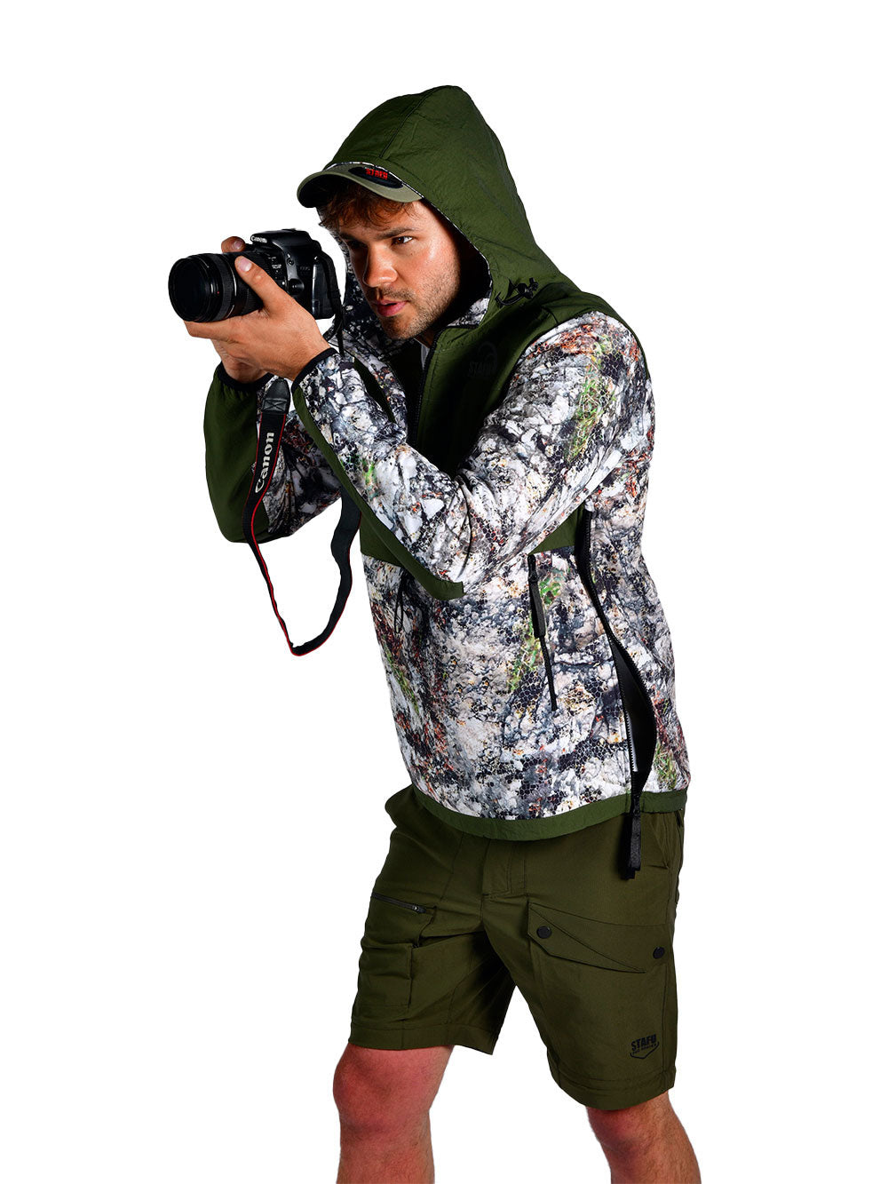 Peak SoftShell Anorak - Siberian Camo ''STAFUHUNT'' VS ''PROSERİES''
