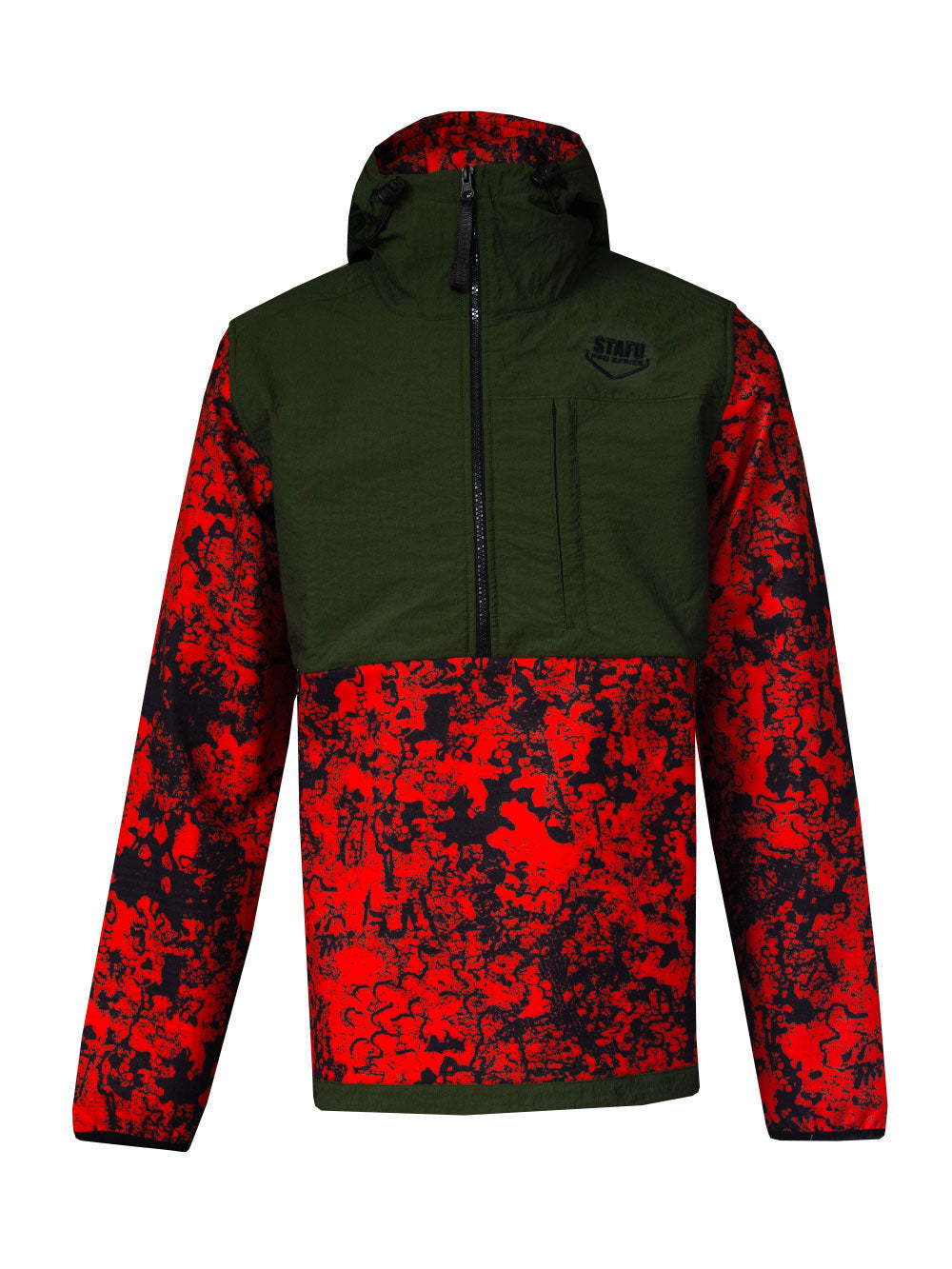 Peak SoftShell Anorak - Blaze "STAFUPRO" VS "STAFUHUNT"