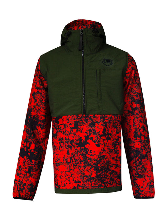 Peak SoftShell Anorak - Blaze "STAFUPRO" Logo