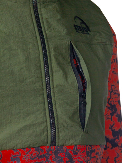 Peak SoftShell Anorak - Blaze "STAFUHUNT" VS "STAFUPRO"