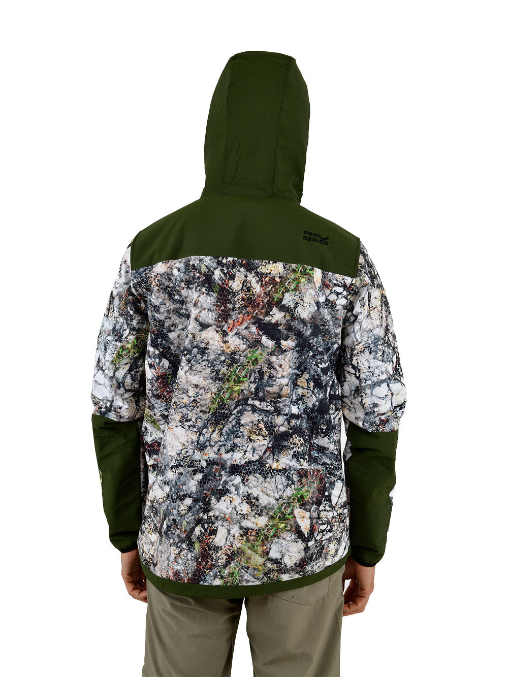 Peak SoftShell Anorak - Birch Camo Gray 
