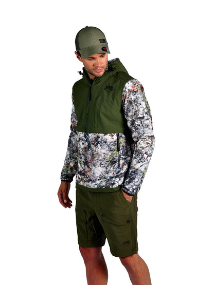 Peak SoftShell Anorak - Siberian Camo ''STAFUPRO'' VS ''STAFUHUNT''