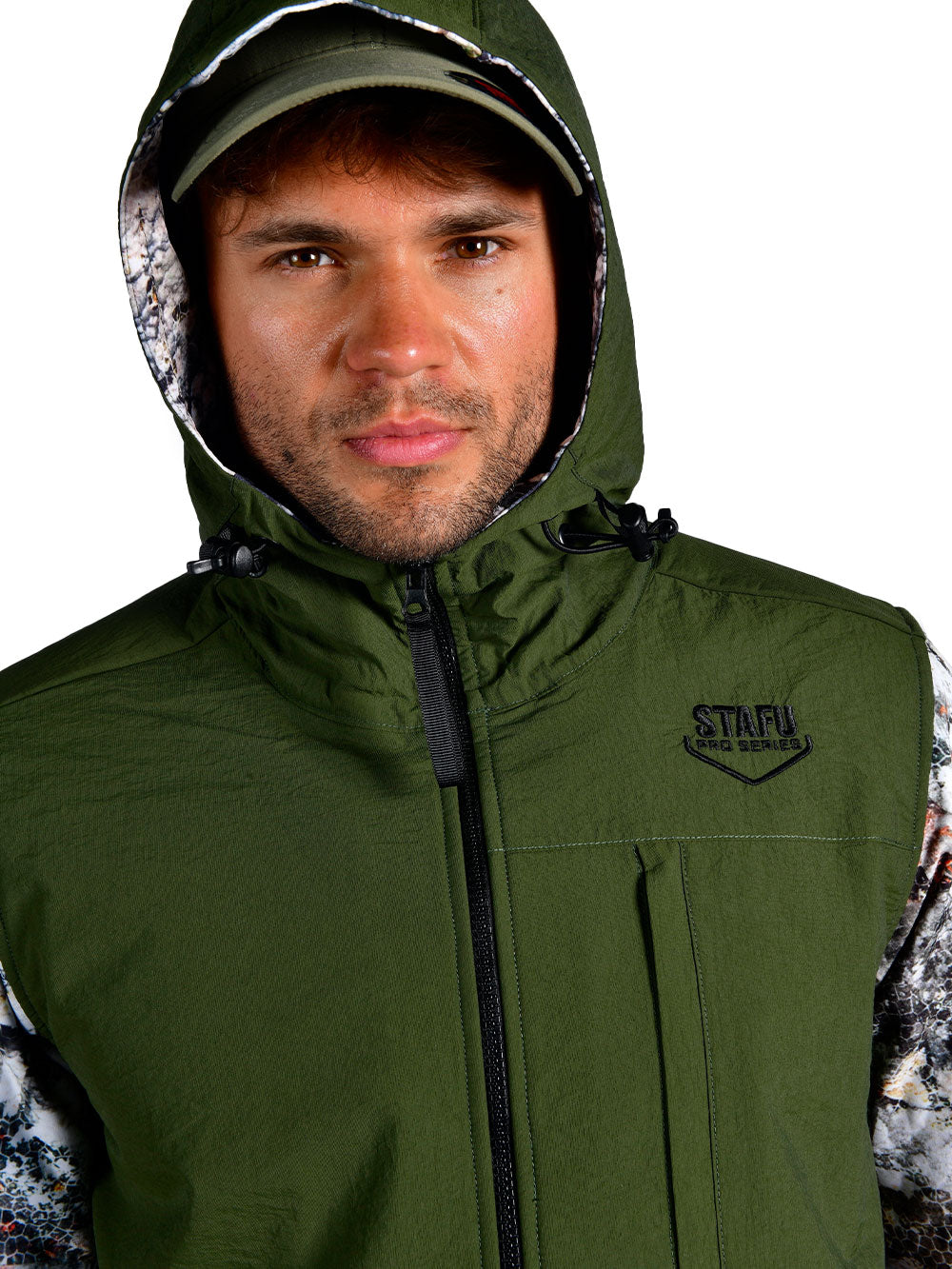 Peak SoftShell Anorak - Siberian Camo Gray 