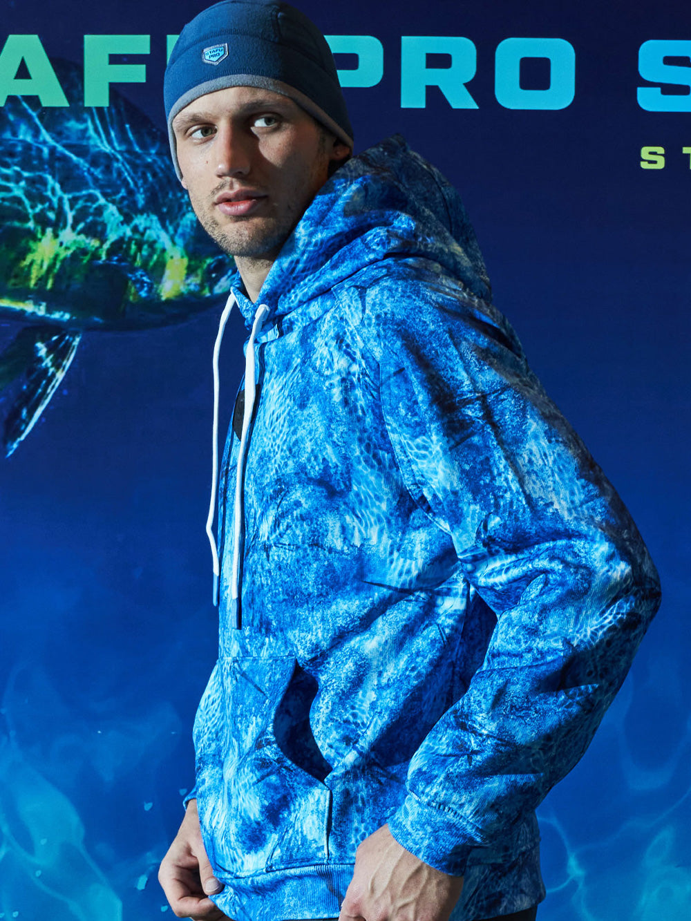 Prime Kapüşonlu Sweatshirt - Marlin Mania Mavi