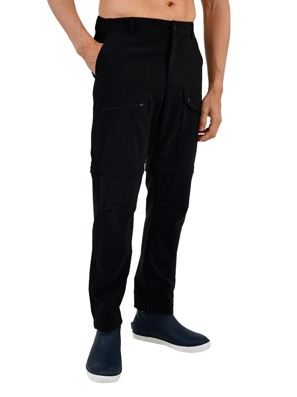 Protrek Erkek Dönüştürülebilir Pantolon – Şort/Pantolon 2’si 1 Arada-Siyah