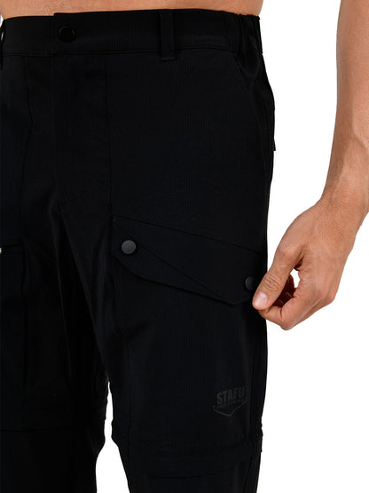 Protrek Erkek Dönüştürülebilir Pantolon – Şort/Pantolon 2’si 1 Arada-Siyah