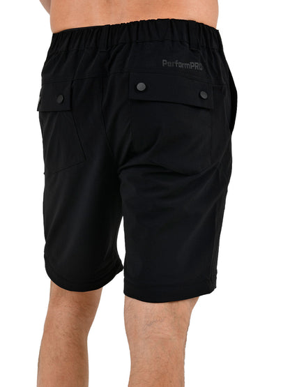 Protrek Erkek Dönüştürülebilir Pantolon – Şort/Pantolon 2’si 1 Arada-Siyah