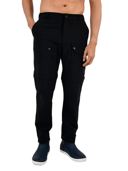 Protrek Erkek Dönüştürülebilir Pantolon – Şort/Pantolon 2’si 1 Arada-Siyah