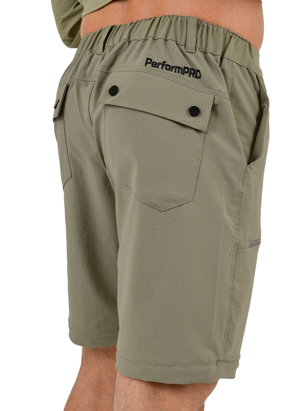 Protrek Erkek Dönüştürülebilir Pantolon – Şort/Pantolon 2’si 1 Arada-Haki
