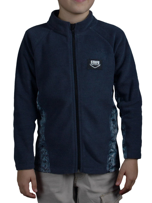 Raptor Jr. Yarım Fermuarlı Polar - Gri - Stafu Pro Series