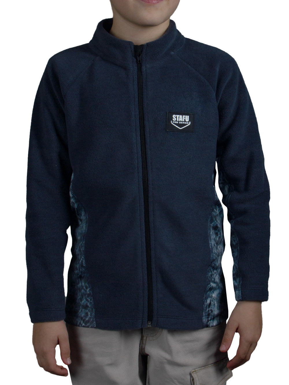 Raptor Jr. Half Zip Fleece - Grey
