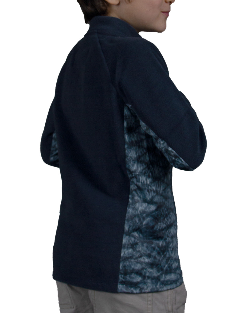 Raptor Jr. Half Zip Fleece - Grey