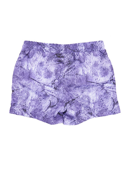 Salty Dog Jr. Quick Dry Swim Shorts - Marlin Mania Purple