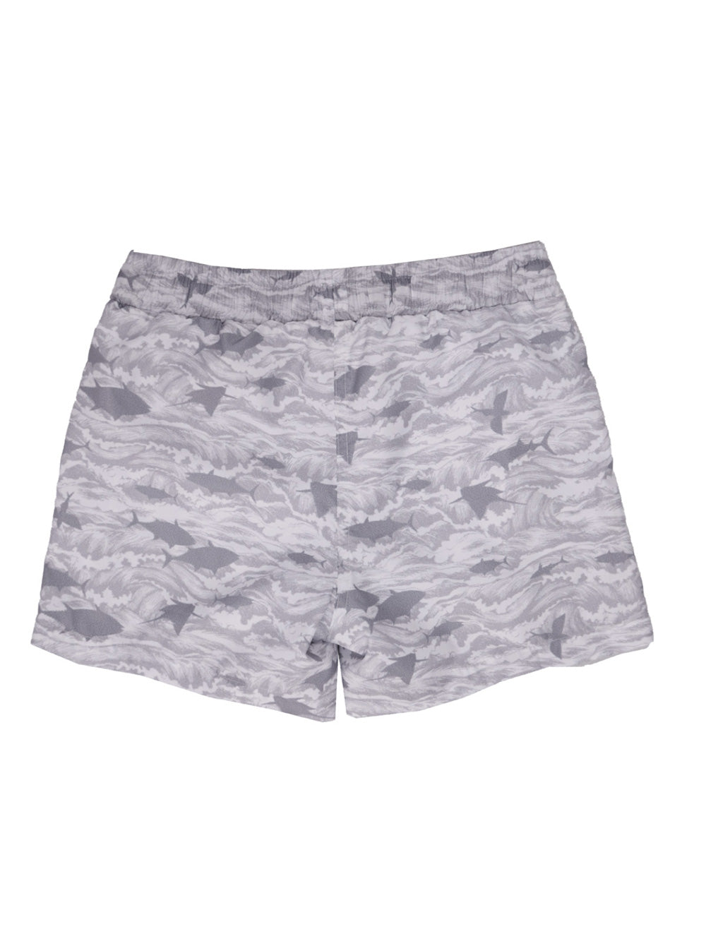 Salty Dog Jr. Quick Dry Swim Shorts - Signature White