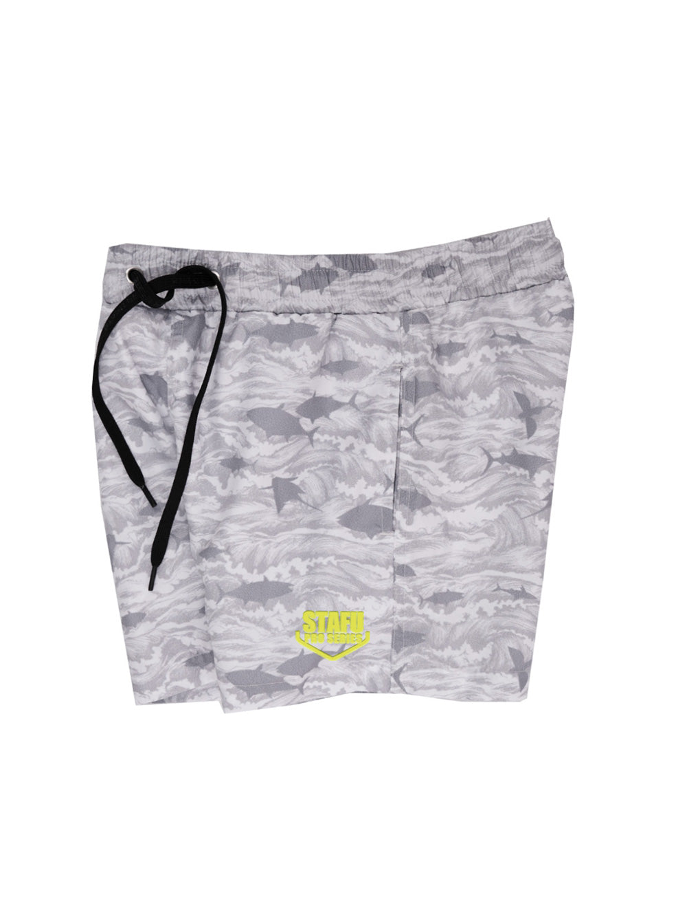 Salty Dog Jr. Quick Dry Swim Shorts - Signature White