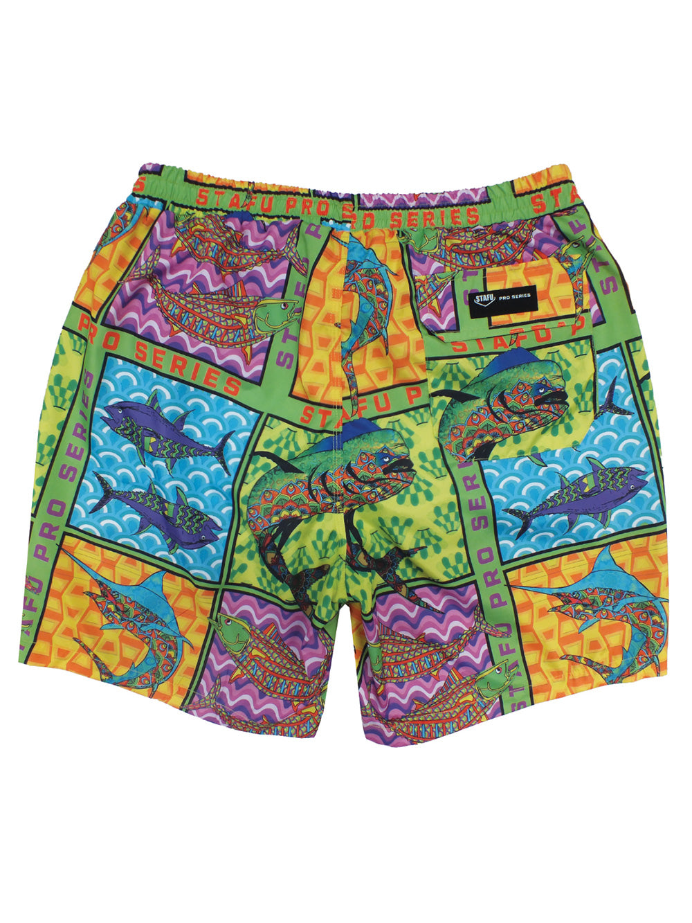 Salty Dog Quick Dry Swim Shorts - Fish Eye