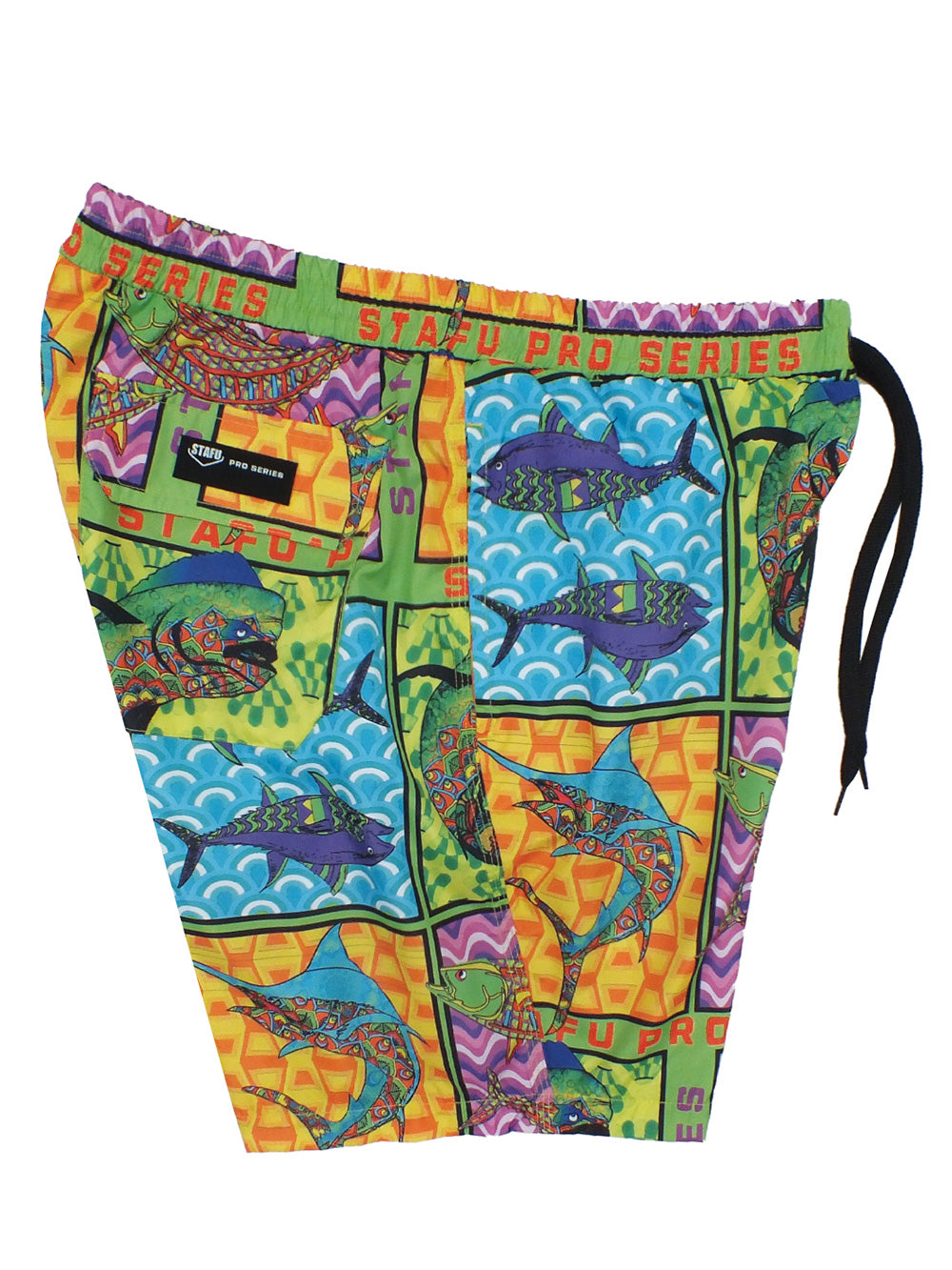 Salty Dog Quick Dry Swim Shorts - Fish Eye