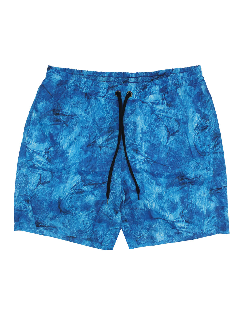 Salty Dog Quick Dry Swim Shorts - Marlin Mania Blue