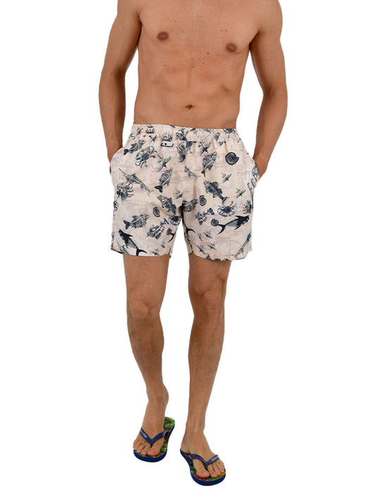 Sashimi Swimsuit Shorts - Paleo Yellow