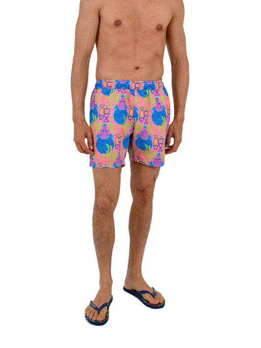 Sashimi Swimsuit Shorts - Samoa Pink