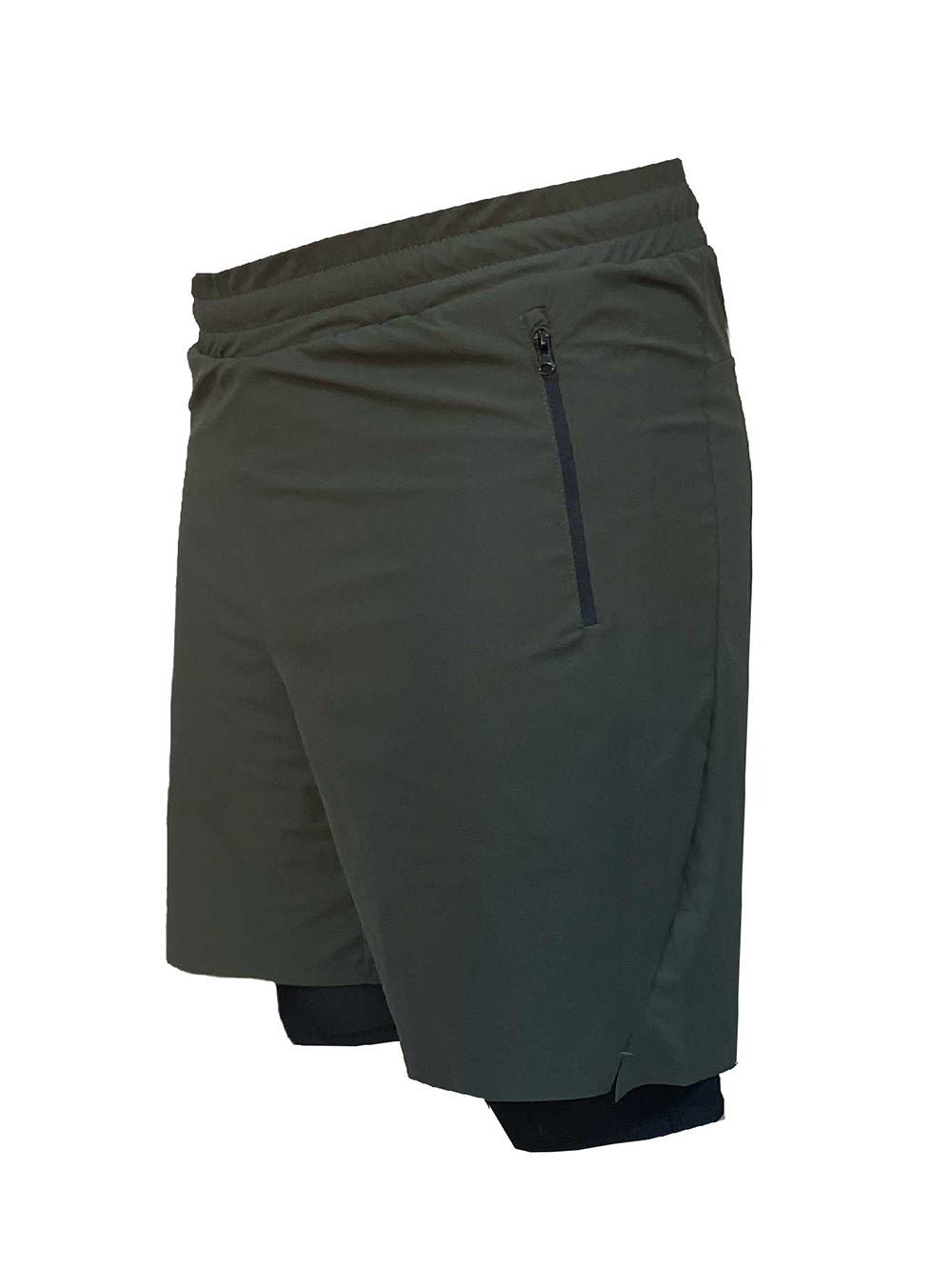Spartan Tights Shorts - Military Green