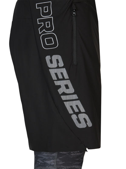 Spartan Tights Shorts - Black