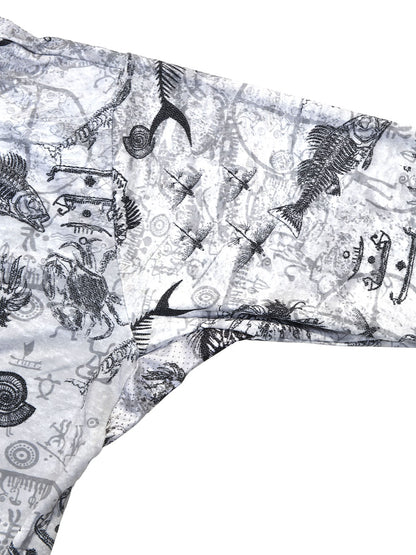 Stratos Kapüşonlu ve Maskeli UPF 40+ Performans T-Shirt - Paleo Gri
