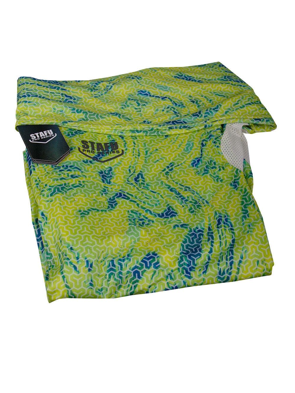 Zero Hooded Long Sleeve UV Protection Performance T-shirt - Trophy Lime