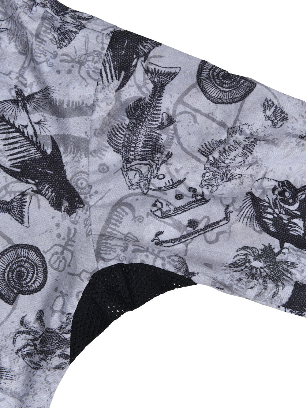 Zero Kapüşonlu Uzun Kollu UV Korumalı Performans T-shirt - Paleo Grey