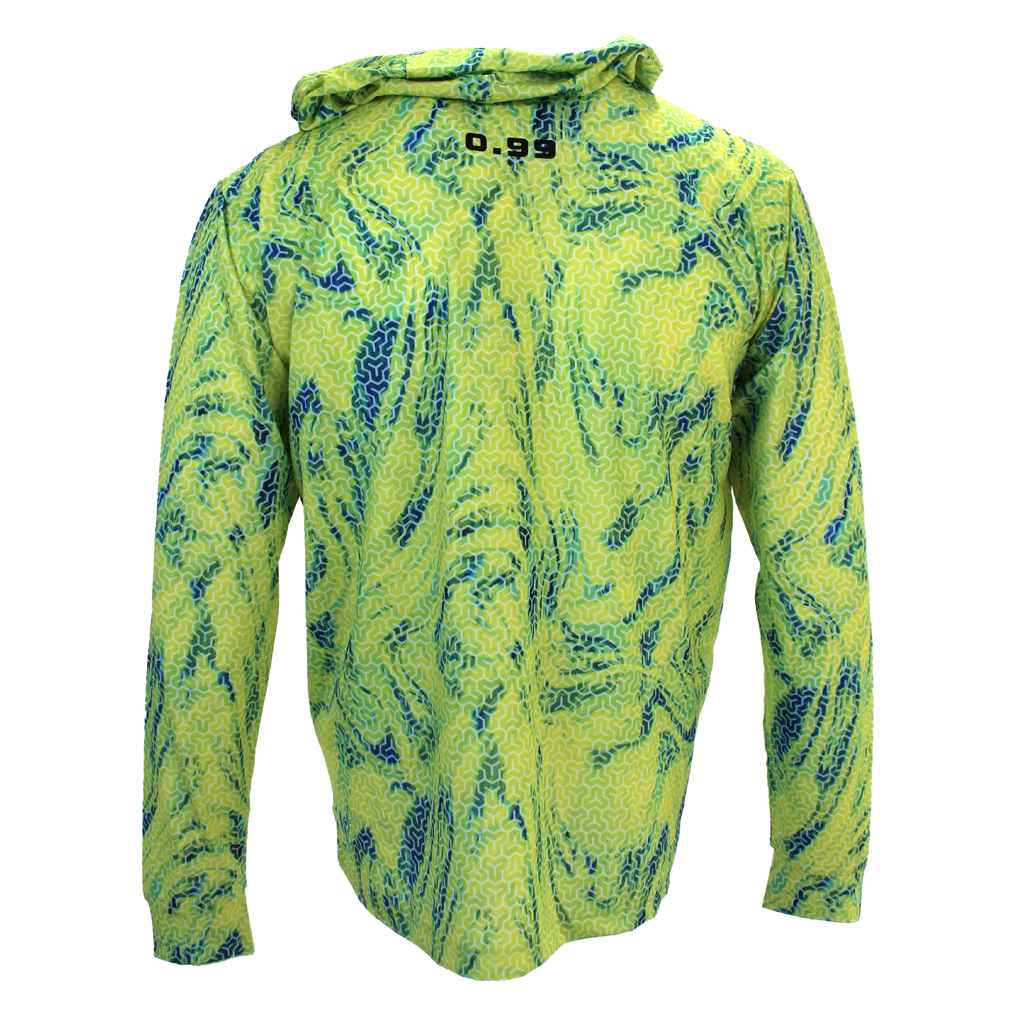 .99 Hooded Performance Long Sleeve Shirt - Trophy - Lime