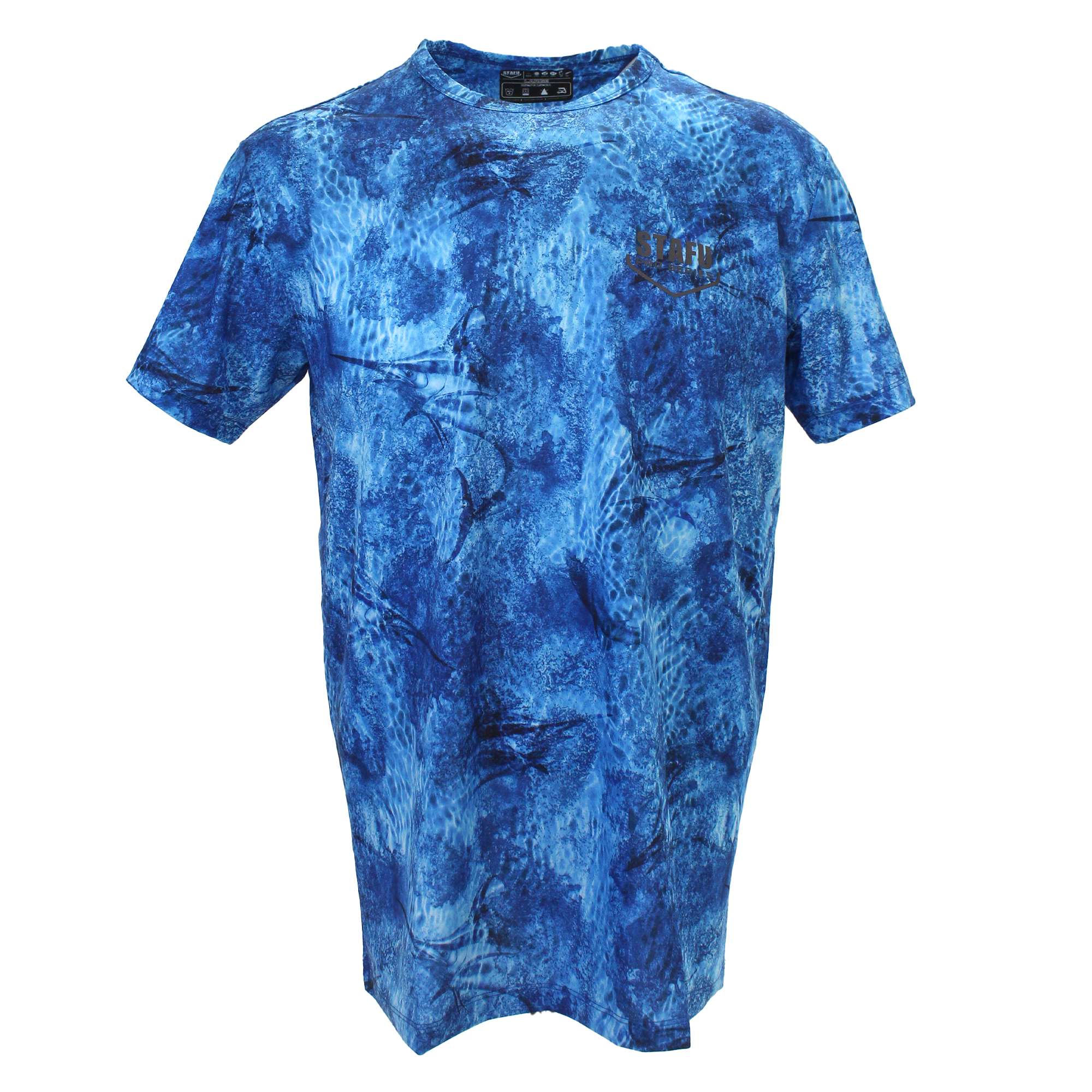 .99 Short Sleeve Ultra Light Performance T-Shirt - Marlin Mania - Blue
