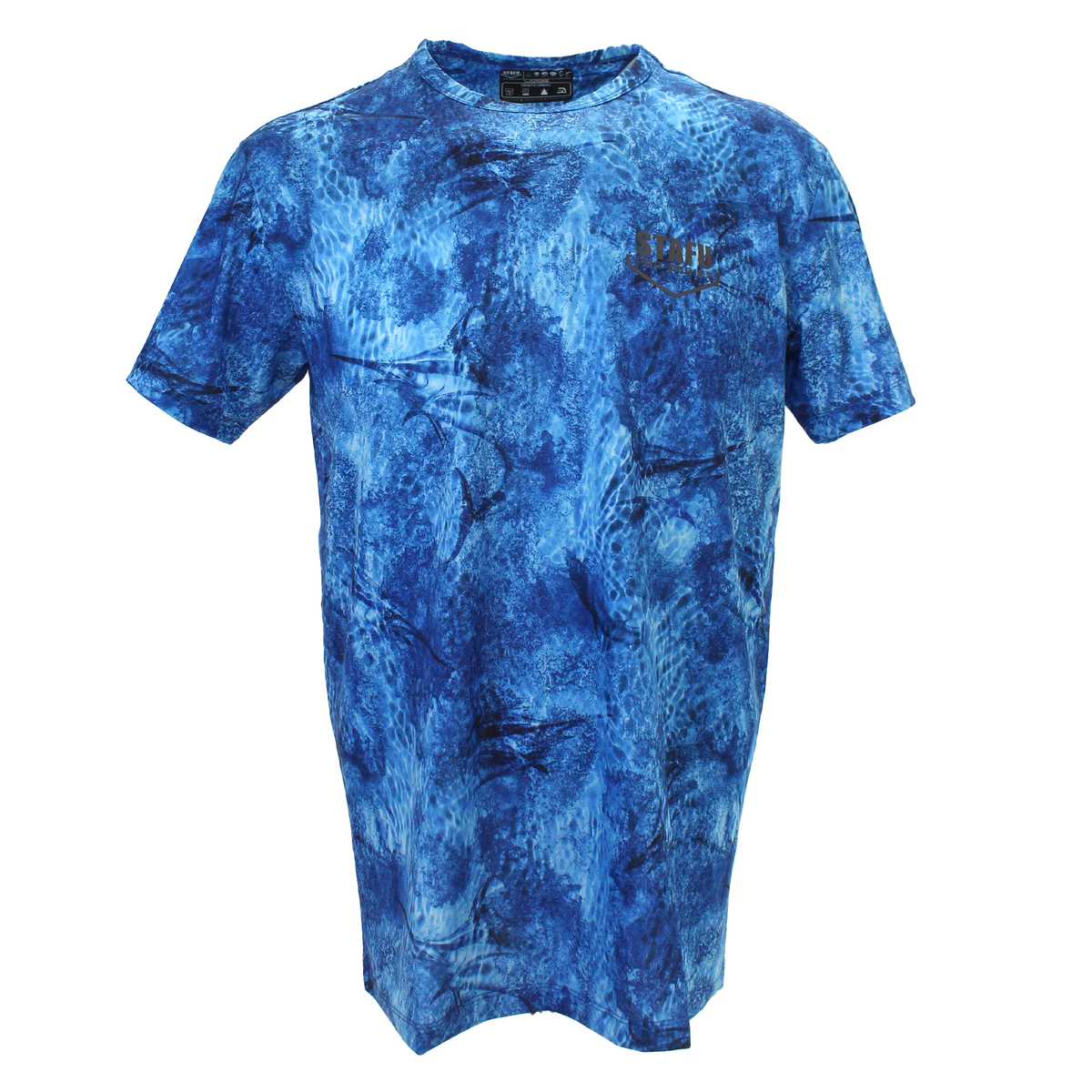 .99 Short Sleeve Ultra Light Performance T-Shirt - Marlin Mania - Blue