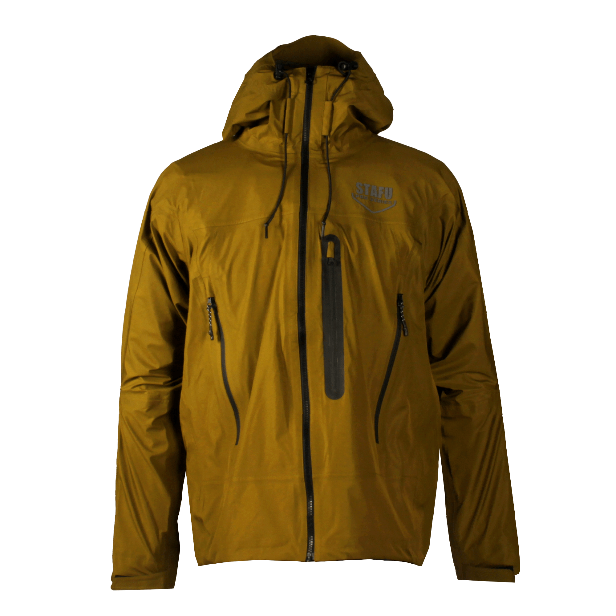 Baffin Unisex Hooded Fisherman Sailor Mustard Rain Jacket